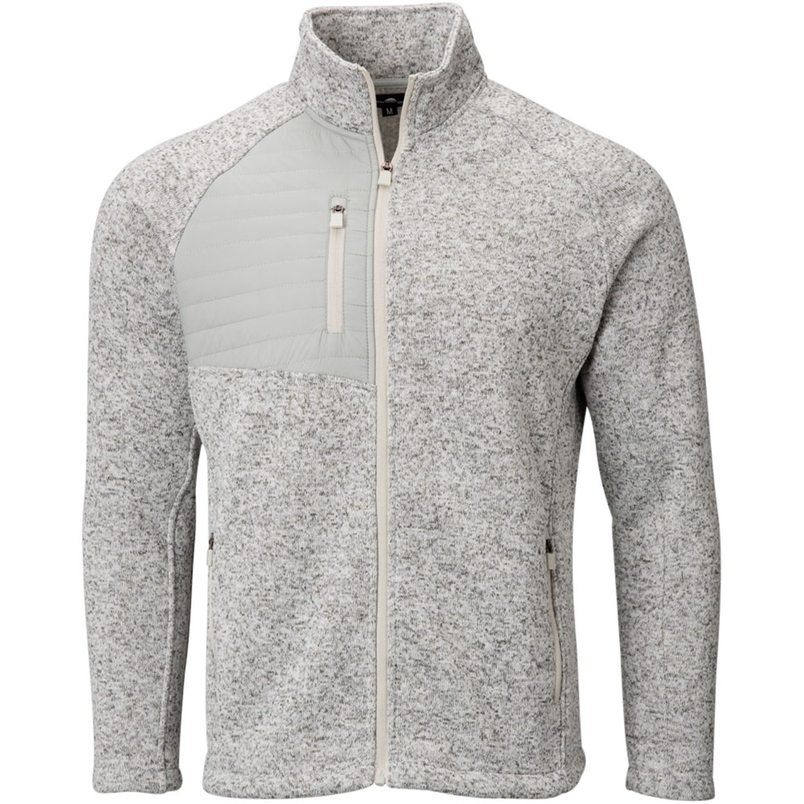 The Weather Co Men's Full Zip Knit Golf Jacket