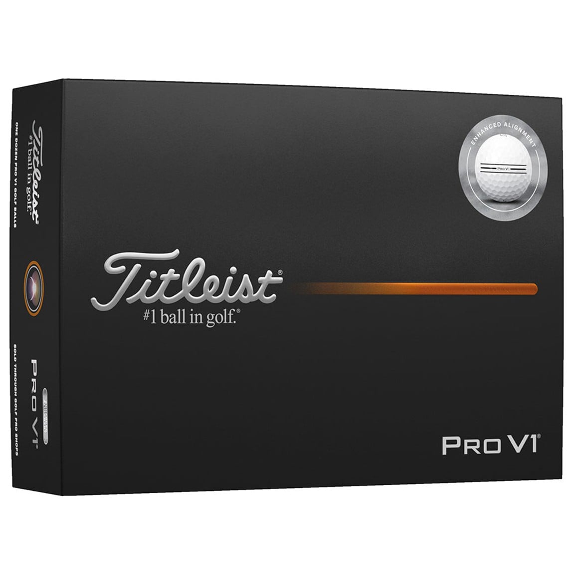 Titleist Pro V1 Enhanced Alignment Golf Ball