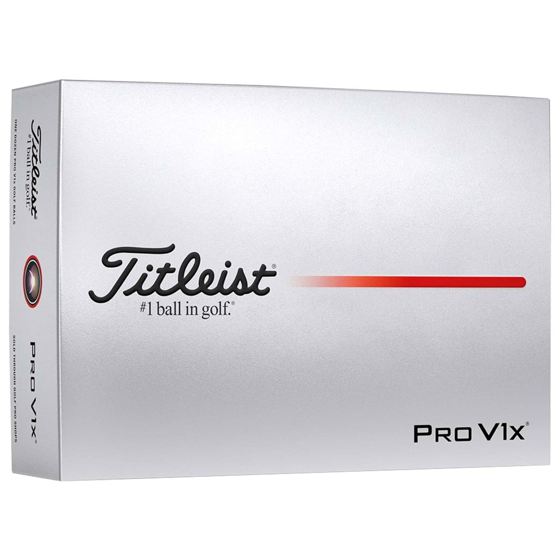 Titleist Pro V1x Custom Number Personalized White Golf Balls