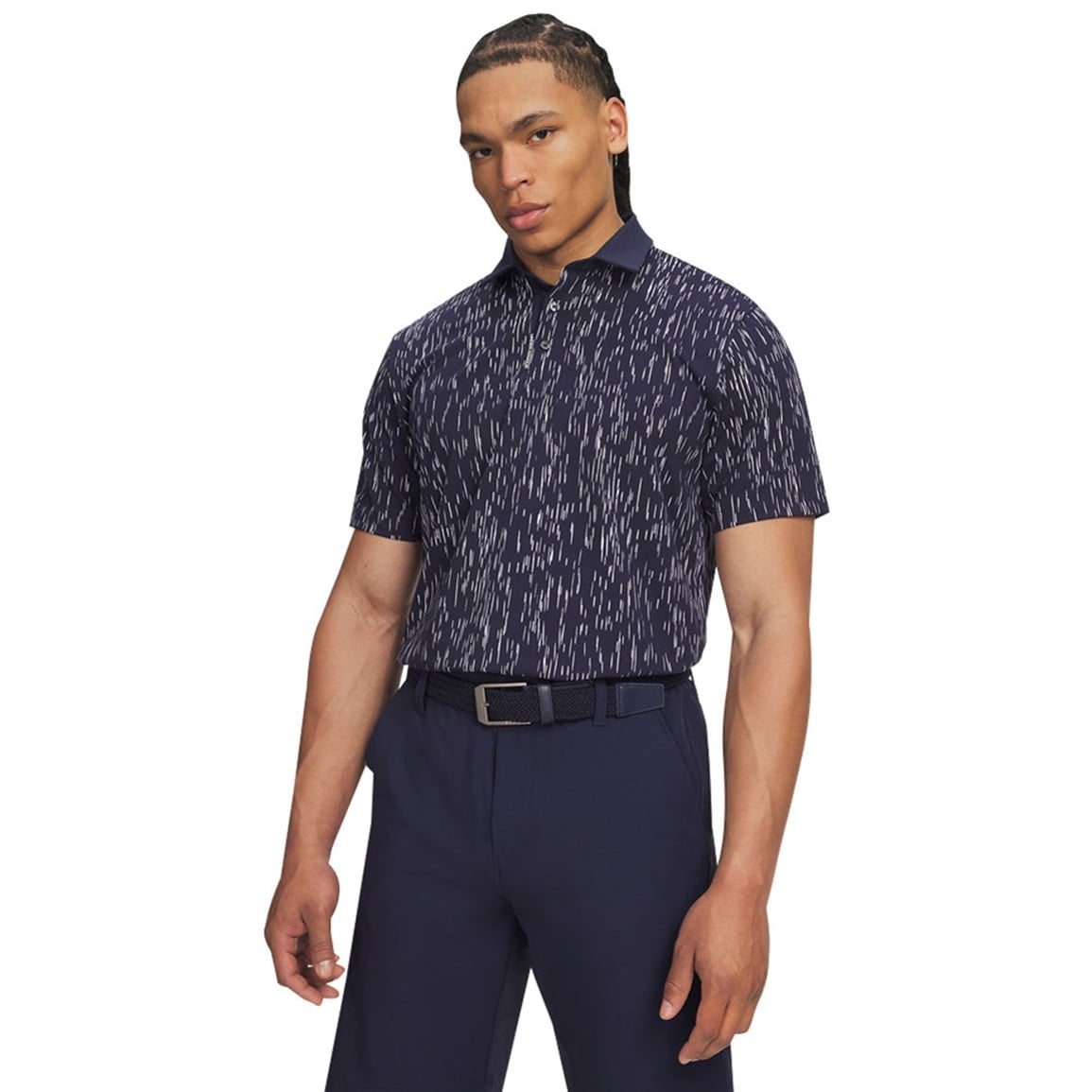 Under Armour Men's ArmourDry Printed Golf Polo