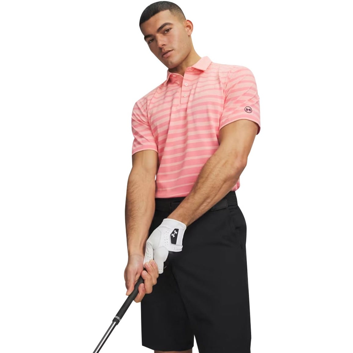 Under Armour Men's Drive Stripe Golf Polo
